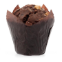 Triple Chocolate Tulip Muffin