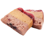 Layered Pork & Chicken Liver Pâté with Cranberry Topping